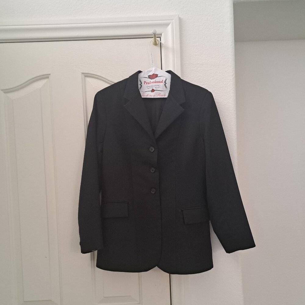 Devon Aire Black Equestrian Show Jacket